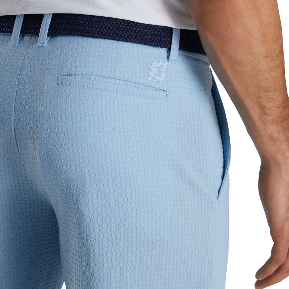 Bermuda Azul Crepúsculo Footjoy Pt Seersucker 10\\ Estilo Da Temporada Anterior